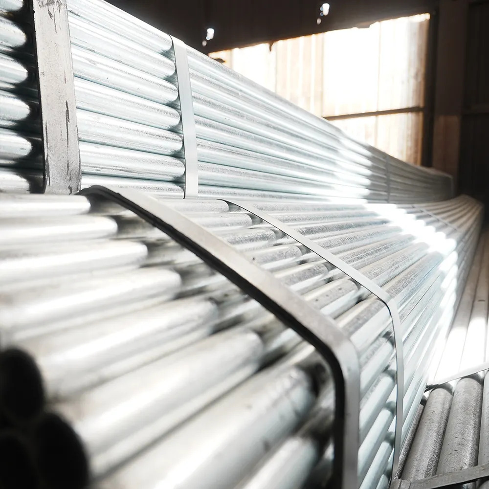 TPCO Seamless ERW Sch 40 80 Carbon Steel Galvanized Steel Pipe Welded 6M Tube