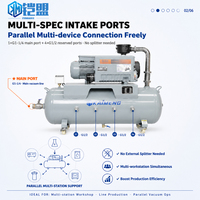 Pompa per vuoto rotativa a palette monostadio KAIMENG FKMVP 40, 40m³/h, 1.5KW, 220V, 101KPa per l'industria alimentare
