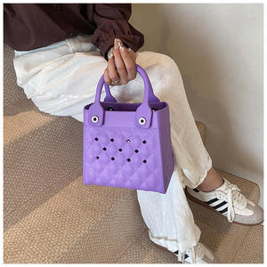 Borse Tote in Silicone Jelly di Tendenza 2025 all'Ingrosso, Nuove Borse Donna alla Moda Fai-da-te in EVA, Borse da Spiaggia in Gomma per lo Shopping - Product Image 3