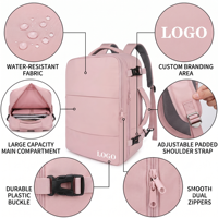 Mochila de Viaje Moderna y Espaciosa para Portátil, Mochila de Gran Capacidad para Viajes, Mochila Impermeable para Equipaje