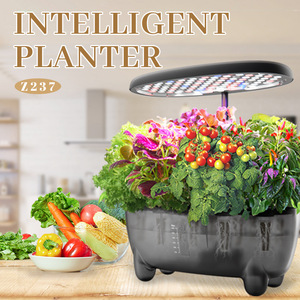 Kit de jardinage d'intérieur intelligent pour plantes et légumes avec minuterie automatique marche/arrêt - Product Image 4