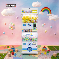 Machine à capsules Gachapon de style japonais KEKU, machine de jeu à monnayeur pour jouets en capsule, taille des capsules 40-75mm