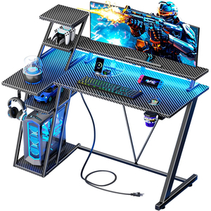 Tables de réunion d'ordinateur de <span class=keywords><strong>bureau</strong></span> exécutif accessoires meubles <span class=keywords><strong>bureau</strong></span> debout réglable électrique pour jeu Pc - Product Image 1