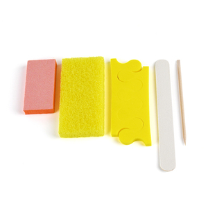 Wholesale 5 Pieces <b>Pedicure</b> <b>Set</b> Wooden Disposable Salon Kit 200Sets/Case for Foot - Product Image 4