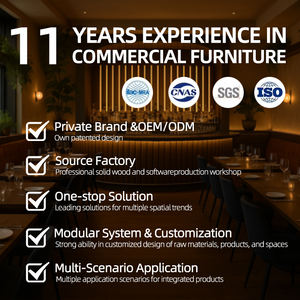 Fungsi Penyimpanan Buku Sofa Kombinasi Bentuk S Perpustakaan Umum Perabot Sekolah Set Sofa Kayu Solid Perabot Perpustakaan yang Dapat Disesuaikan - Product Image 4