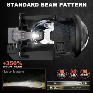 Bombilla de faro LED CANbus MIni H15, haz alto + DRL, luz de conducción diurna, lámpara LED súper blanca para <span class=keywords><strong>Volkswagen</strong></span> Tiguan - Product Image 2