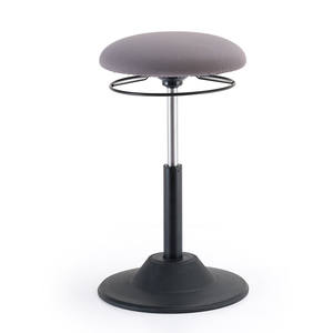 Tabouret à bascule réglable de 556 à 806mm, tabouret de bar antidérapant et pivotant sur pied, wobbler, d'équilibre actif - Product Image 4