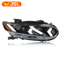 Pour Honda 10e génération Accord 2018-2022 Modification des phares Diode lumineuse complète Double lentille lumineuse lumière dynamique Turnsignal Light