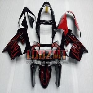 Carrosserie OEM pour <span class=keywords><strong>KAWASAKI</strong></span> NINJA ZX9 <span class=keywords><strong>ZX</strong></span> 9R <span class=keywords><strong>9</strong></span> <span class=keywords><strong>R</strong></span> 900 CC ZX9R 98 99 47LQ.37 900CC Rouge noir ZX900 <span class=keywords><strong>ZX</strong></span>-9R <span class=keywords><strong>1998</strong></span> 1999 Carénage d'injection - Product Image 6