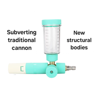 Connecteur rapide 1/4 en laiton et acier inoxydable pour lance à mousse de neige, mini bouteille transparente en plastique pour canon à neige de nettoyeur haute pression