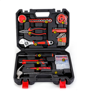 Boîte à outils de réparation de travail du bois d'électricien 37 pièces