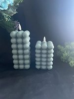 Bubble Cube LED-Kerze - Geeignet für Verschiedene Anlässe wie Heimdekoration, Hochzeiten und Feste.