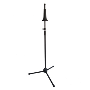 Estante de suelo de trombón bajo de rango medio con soporte de exhibición de tubo de tracción para instrumentos musicales - Product Image 4