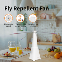 X-Pest Draagbare Muggenwerende Stand Ventilator Elektrische Vliegenafstotende Ventilator Usb Lading Vliegenvanger Ventilator Voor Fruit Fry