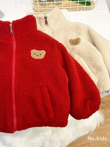 Veste polaire épaisse pour garçons, nouveau style hiver 2026, <span class=keywords><strong>manteau</strong></span> en coton doublé polaire à motif de dessin animé élégant pour enfants, veste en coton chaude pour - Product Image 4