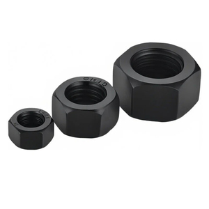 Écrous hexagonaux externes M8-M30 anti-rouille haute résistance pour machines d'ingénierie, usine Yaente - Product Image 1