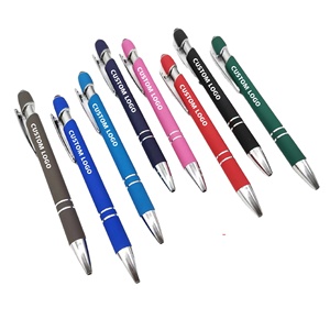 Stylo à bille en métal imprimé avec stylet, stylo à bille personnalisé, stylo promotionnel, vente en gros - Product Image 1