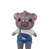 OEM gonflable de mascotte de dessin animé de défilé publicitaire d'amusement de costume de souris gonflable