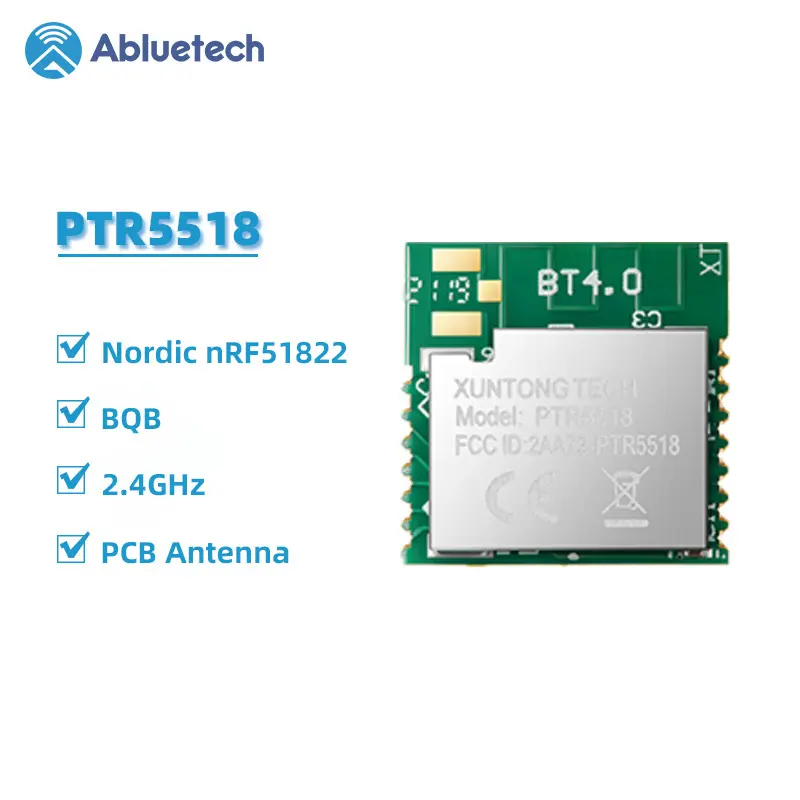 PTR5518 BT 4 Nordic nRF51822 modulo Micro Bluetooth di comunicazione Wireless a bassa potenza