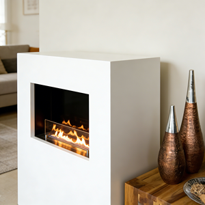<span class=keywords><strong>Chimenea</strong></span> de Etanol Integrada con Llama Real sin Humo, Decoración de Calefacción Interior para Sala de Estar, Villa, Hotel y Decoración del Hogar - Product Image 1