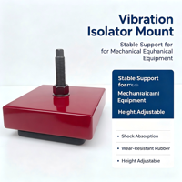 Pieds d'isolation antivibratoires horizontaux réglables LIVA-EP KXLSR pour machine de poinçonnage à amortisseur en caoutchouc