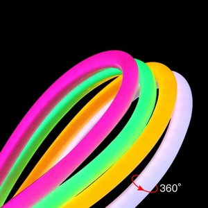 SMD 2835/5050 RGB Neon <span class=keywords><strong>Tube</strong></span> Bande Lumineuse Flexible Lumineuse à 360 Degrés pour Paysage Extérieur Étanche DC24V Pont Extérieur - Product Image 5