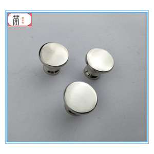 Bouton de meuble Guan Yan Wujin 16 mm H14,5 mm en fer chromé pour boîtes à artisanat, cadeaux, bijoux et cosmétiques - Product Image 4