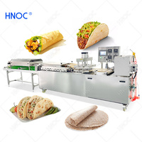 Ligne de production de tortillas électroniques HNOC, petite machine à cuire des tortillas de maïs