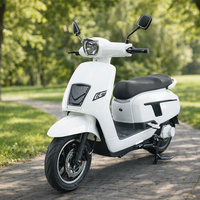 Vente en gros de moto électrique 72V 1800W, 55 km/h, homologuée pour la route, cyclomoteur pour adultes avec siège, longue portée, scooter électrique de 12 pouces