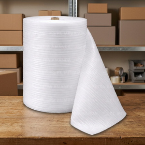 Rouleau de mousse PE polyvalent de 3 mm x 100 cm x 100 m avec isolation phonique pour l'isolation des murs et le rembourrage des sols - Product Image 2