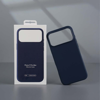 Coque de téléphone officielle VAWI S040 en silicone liquide pour iPhone 13 14 15 16 17 Pro Max – Housse de protection originale pour mobile – Vente en gros