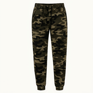 Women <b>Camouflage</b> <b>Tracksuit</b> Full Length Hooded Sweatshirt and Pants Set with Side Pockets Casual Autumn Wear - Product Image 4