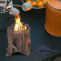 Réchaud de camping électrique de poche moderne en fer avec support à bûches pour survie, préparation aux catastrophes et randonnée