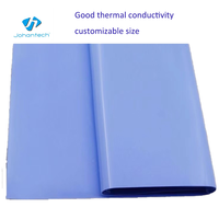 Feuille de silicone thermiquement conductrice grise pour la dissipation thermique des processeurs et des ordinateurs portables avec une excellente isolation