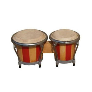 Tambores <span class=keywords><strong>Bongo</strong></span>, Tambores Africanos de 4+5 Pulgadas, Instrumentos de Percusión Occidentales, Tambores de Aplausos - Product Image 4