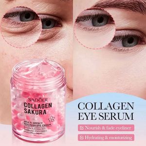 Correcteur haute définition, Cosmétiques, Produits de beauté, <span class=keywords><strong>Crème</strong></span> nourrissante <span class=keywords><strong>pour</strong></span> <span class=keywords><strong>les</strong></span> yeux au collagène Sakura, Élimine <span class=keywords><strong>les</strong></span> cernes et <span class=keywords><strong>les</strong></span> ridules - Product Image 3