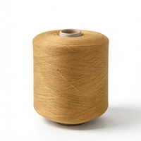%100 Polyester Yüksek Sıcaklığa Dayanıklı Merserize Spun Boyalı Dikiş İpliği Yüksek Mukavemetli Nakış Tığ İşi El Örgüsü İçin