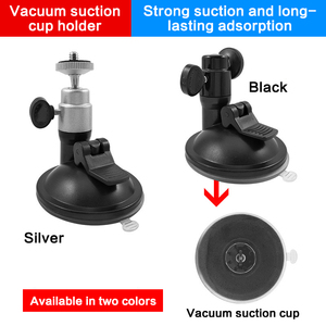 Aluminio <span class=keywords><strong>Insta</strong></span> 360 Cámara de coche Parabrisas Vacío Dash Cam Soporte Bandera Soporte para teléfono móvil Soporte de ventosa para Insta360 GoPro - Product Image 2