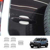 Cache-poignée de porte pour Toyota Land Cruiser FJ 2026, garniture de poignée de porte extérieure sur mesure, accessoires de décoration automobile modifiés
