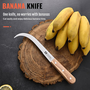 มีดตัดกล้วยด้ามไม้ขายดี ใบมีดสแตนเลส ทนทาน เป็นมิตรกับสิ่งแวดล้อม ใช้ได้หลากหลายวิธีในการตัดกล้วย - Product Image 2