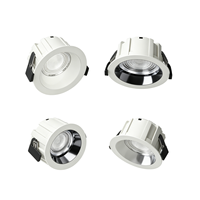 Downlight LED SMD de Alta Luminosidad 85lm/W, Ahorro de Energía, Redondo, Empotrable en Techo, para Proyectos Comerciales en Interiores