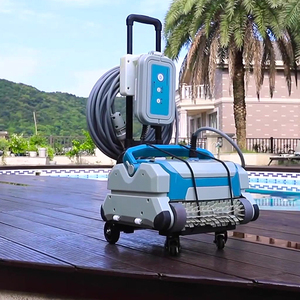 Aspirateur de piscine filaire PH-1010 avec capacité de nettoyage de la ligne d'eau et deux paniers filtrants - Product Image 6