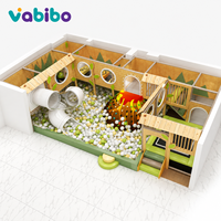 Équipement de terrain de jeux intérieur commercial sur le thème Princesse/Fantasy, piscine à balles, toboggans tubulaires, mur d'escalade, trampoline pour centres commerciaux