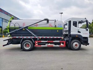 China Supply Sewage Suction Truck DFAC Suitable for LHD/RHD <b>12</b> Cubic Meters 16 Cubic Meters Sludge Treatment Manual Diesel - Product Image 3