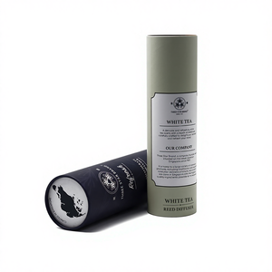 <span class=keywords><strong>Emballage</strong></span> de tube rond en <span class=keywords><strong>carton</strong></span> cosmétique de luxe sur mesure 10 ml 30 ml 50 ml pour flacon d'huile essentielle ou de parfum - Product Image 4