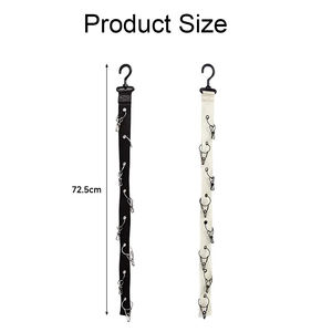 Practical Heavy Duty Eco-Friendly Wall Mounted Vertical Hat <b>Hook</b> Clothing Organizer Essential <b>Tool</b> for Bedroom Wardrobe - Product Image 6