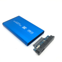Case esterno per HDD Handisen da 2,5 pollici, USB 2.0 a SATA, per dischi rigidi da 9,5 mm e 7 mm WD, Seagate