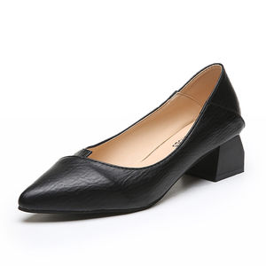 Bout pointu polyvalent talons hauts femme nouvelle mode à l'extérieur portant des chaussures simples à talons confortables - Product Image 3