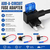 Adaptateur de fusible à lame ATO ATC 12V pour voiture