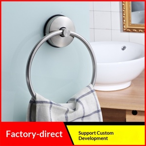 Anillo para Toallas con Ventosa para Colgar en la Pared, Sin Perforaciones, de Acero Inoxidable, para Baño, Diseño Moderno y Sencillo de Alta Gama, 3-5 kg - Product Image 4